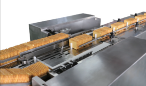 biscuit on ede packaging machine